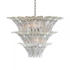  Barovier Toso MURANO BAROVIER E TOSO PALMETTE CHANDELIER - 1811922