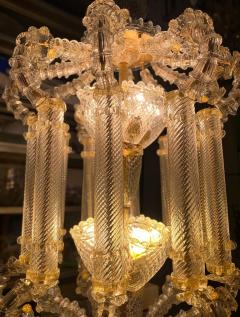  Barovier Toso Magnificent Huge Venetian Glass Lantern or Chandelier by Barovier Toso 1920 - 3808465