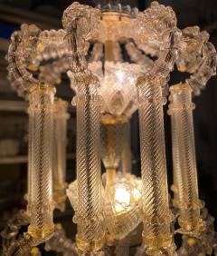  Barovier Toso Magnificent Huge Venetian Glass Lantern or Chandelier by Barovier Toso 1920 - 3808467