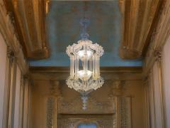  Barovier Toso Magnificent Huge Venetian Glass Lantern or Chandelier by Barovier Toso 1920 - 3808469