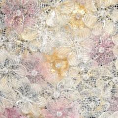  Barovier Toso Mid Century Hand Blown Rose Murano Glass Florets Chandelier by Barovier Toso - 4489739