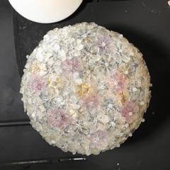  Barovier Toso Mid Century Hand Blown Rose Murano Glass Florets Chandelier by Barovier Toso - 4489751