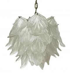  Barovier Toso Mid Century Italian Modern Murano Glass Petal Chandelier by Barovier Toso - 3670871