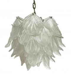  Barovier Toso Mid Century Italian Modern Murano Glass Petal Chandelier by Barovier Toso - 3670872