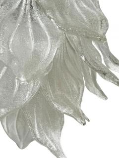  Barovier Toso Mid Century Italian Modern Murano Glass Petal Chandelier by Barovier Toso - 3670884