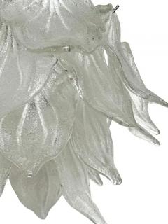  Barovier Toso Mid Century Italian Modern Murano Glass Petal Chandelier by Barovier Toso - 3670890