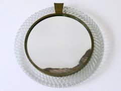  Barovier Toso Mid Century Modern Murano Glass Frame Wall Mirror by Barovier Toso Italy 1950s - 3363726