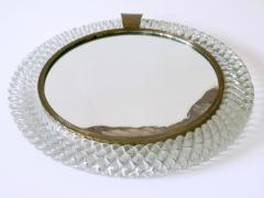 Barovier Toso Mid Century Modern Murano Glass Frame Wall Mirror by Barovier Toso Italy 1950s - 3363730