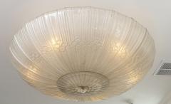  Barovier Toso Monumental Art Deco Style Dome Shaped Ceiling Fixture By Barovier UL Certified - 2643235