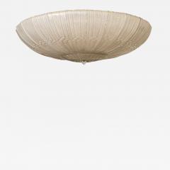  Barovier Toso Monumental Art Deco Style Dome Shaped Ceiling Fixture By Barovier UL Certified - 2649578