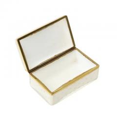  Barovier Toso Murano Barovier Toso Glass Box Gold Brass Hinged  - 3309613