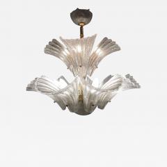  Barovier Toso Murano Chandelier Barovier Toso Style 1950s - 658678