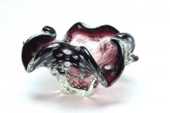  Barovier Toso Murano Glass Purple Bowl by Barovier Toso Italy 1950 - 2057309