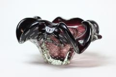  Barovier Toso Murano Glass Purple Bowl by Barovier Toso Italy 1950 - 2057312