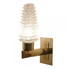  Barovier Toso Murano Glass Rostrato Sconces by Barovier Italy 1960s - 3496450