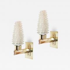  Barovier Toso Murano Glass Rostrato Sconces by Barovier Italy 1960s - 3498081