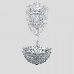  Barovier Toso Murano clear glass Rostrato Pendant by Barovier and Toso pendant - 4585792