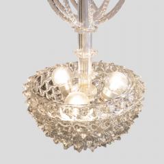  Barovier Toso Murano clear glass Rostrato Pendant by Barovier and Toso pendant - 4585798