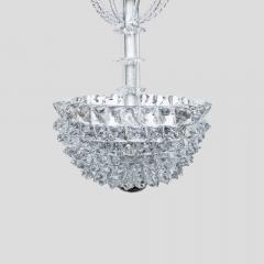  Barovier Toso Murano clear glass Rostrato Pendant by Barovier and Toso pendant - 4585801
