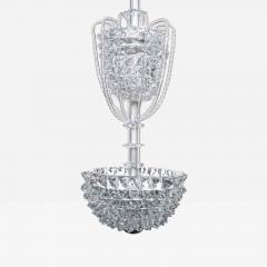 Barovier Toso Murano clear glass Rostrato Pendant by Barovier and Toso pendant - 4588335