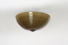  Barovier Toso Murano flush mount ceiling light by Barovier Toso Italy circa 1960s - 4309298