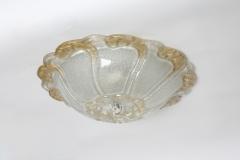  Barovier Toso Murano glass ceiling light Italy 1950s - 4152349