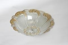  Barovier Toso Murano glass ceiling light Italy 1950s - 4152350