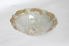  Barovier Toso Murano glass ceiling light Italy 1950s - 4152353