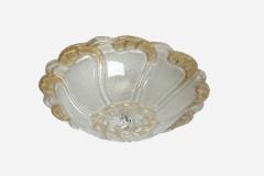  Barovier Toso Murano glass ceiling light Italy 1950s - 4152806