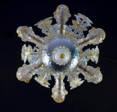  Barovier Toso Overwhelming Murano Glass Lantern or Chandelier by Barovier Toso 1940 - 4774840