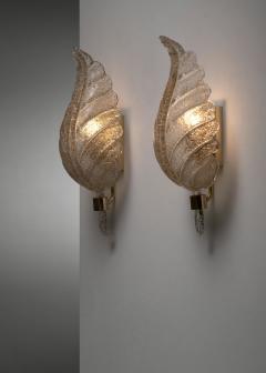  Barovier Toso Pair Barovier Toso Wall Appliques - 3936448