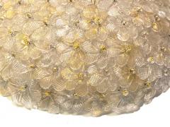  Barovier Toso Pair of Amazing Murano Glass Ceiling Light by Barovier Toso 1960 - 3579859