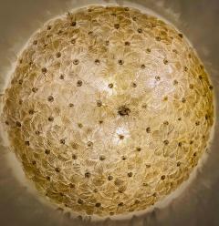  Barovier Toso Pair of Amazing Murano Glass Ceiling Light by Barovier Toso 1960 - 3579866
