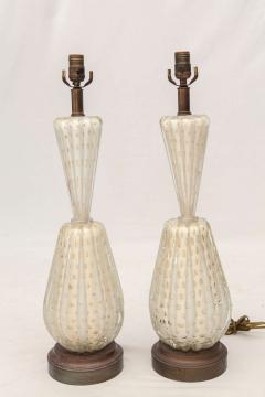  Barovier Toso Pair of Barovier Toso Bubble Lamps - 175756