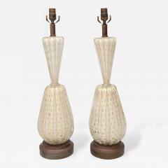 Barovier Toso Pair of Barovier Toso Bubble Lamps - 176068