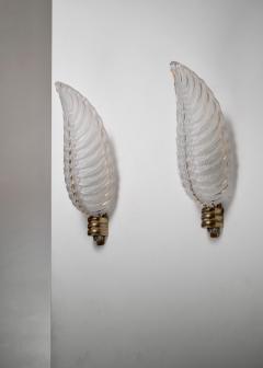  Barovier Toso Pair of Barovier Toso wall appliques - 3857078