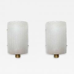  Barovier Toso Pair of Italian Modern Barovier and Toso Wall Lights - 4298168