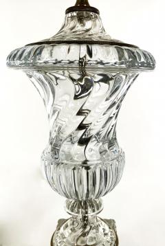  Barovier Toso Pair of Italian Modern Glass and Brass Lamps Barovier Toso - 4163063
