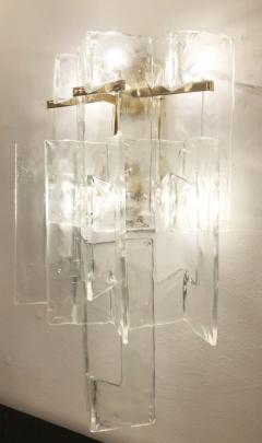  Barovier Toso Pair of Large Barovier and Toso Glass Sconces Italy 1960s - 1252762