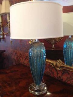  Barovier Toso Pair of Murano Table Lamps in the Manner of Barovier e Toso - 1844390