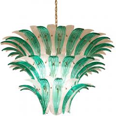  Barovier Toso Palmette Lamp by Barovier and Toso in Aqua Green White - 3887095