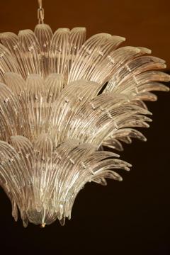  Barovier Toso Palmette Murano Glass Chandelier of Flush Mount in the Manner of Barovier Toso - 1101175