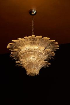  Barovier Toso Palmette Murano Glass Chandelier of Flush Mount in the Manner of Barovier Toso - 1101183