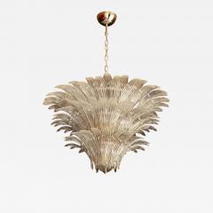  Barovier Toso Palmette Murano Glass Chandelier of Flush Mount in the Manner of Barovier Toso - 1103203