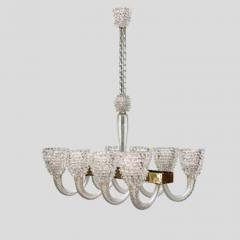  Barovier Toso ROSTRATO MURANO GLASS CHANDELIER BY BAROVIER AND TOSO - 3164411