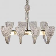  Barovier Toso ROSTRATO MURANO GLASS CHANDELIER BY BAROVIER AND TOSO - 3164415