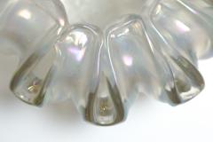 Barovier Toso Rare Ercole Barovier A Grosse Costolature Low Vase 1948 - 4096263