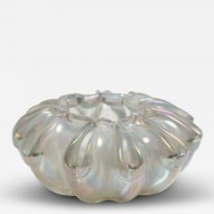  Barovier Toso Rare Ercole Barovier A Grosse Costolature Low Vase 1948 - 4099752