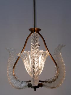  Barovier Toso Rare Mid Century Modern Chandelier or Pendant Lamp Putti by Barovier Toso - 2624444