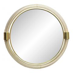 Barovier Toso Round Wall Mirror With Torgiglione Torchon Barovier Inspired Luxury D cor - 4567340
